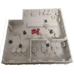 Den Store Kro | Fantasy-Lokationer Scenarie til Dungeon Blocks | TableTop3D