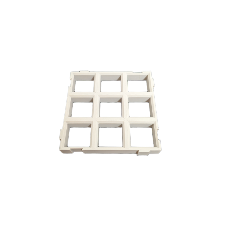 Ground Grid – 1 pc. (3×3 Base Module), light grey